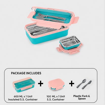 Nakoda PUNCH DLX | School Tiffin Box
