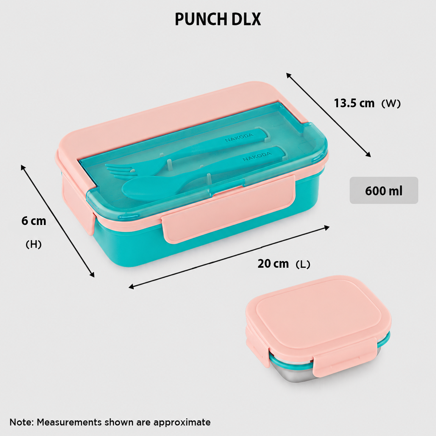 Nakoda PUNCH DLX | School Tiffin Box