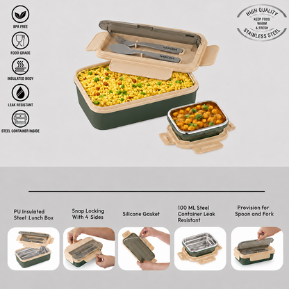 Nakoda PUNCH DLX | School Tiffin Box