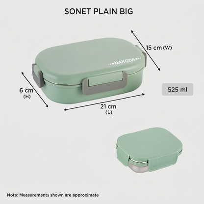 Nakoda SONET PLAIN BIG | School Tiffin Box