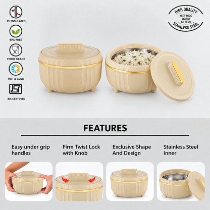 NAKODA REGALO SET - 1500/1500 | INSULATED CASSEROLE SET