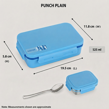 Nakoda PUNCH PLAIN | School Tiffin Box