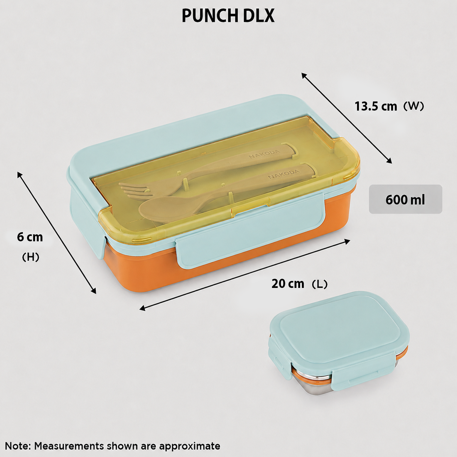 Nakoda PUNCH DLX | School Tiffin Box