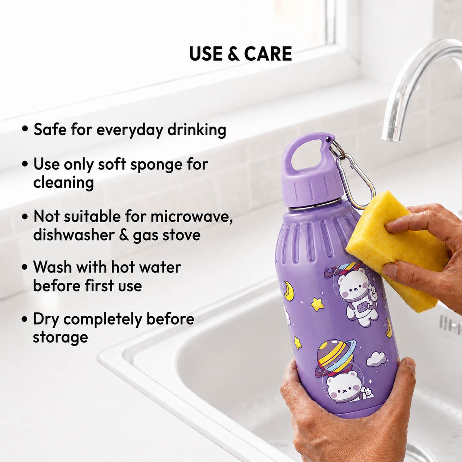 Nakoda Gili 400 Insulated Water Bottle, 430ml