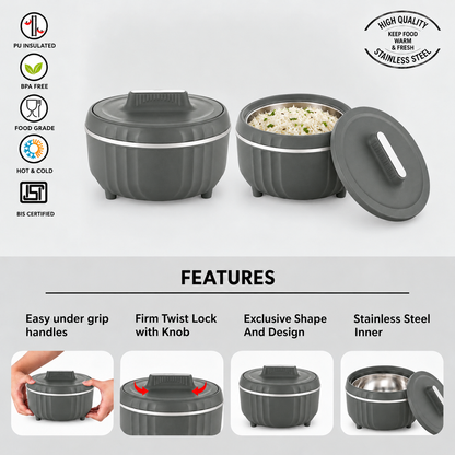 NAKODA REGALO SET - 1500/1500 | INSULATED CASSEROLE SET
