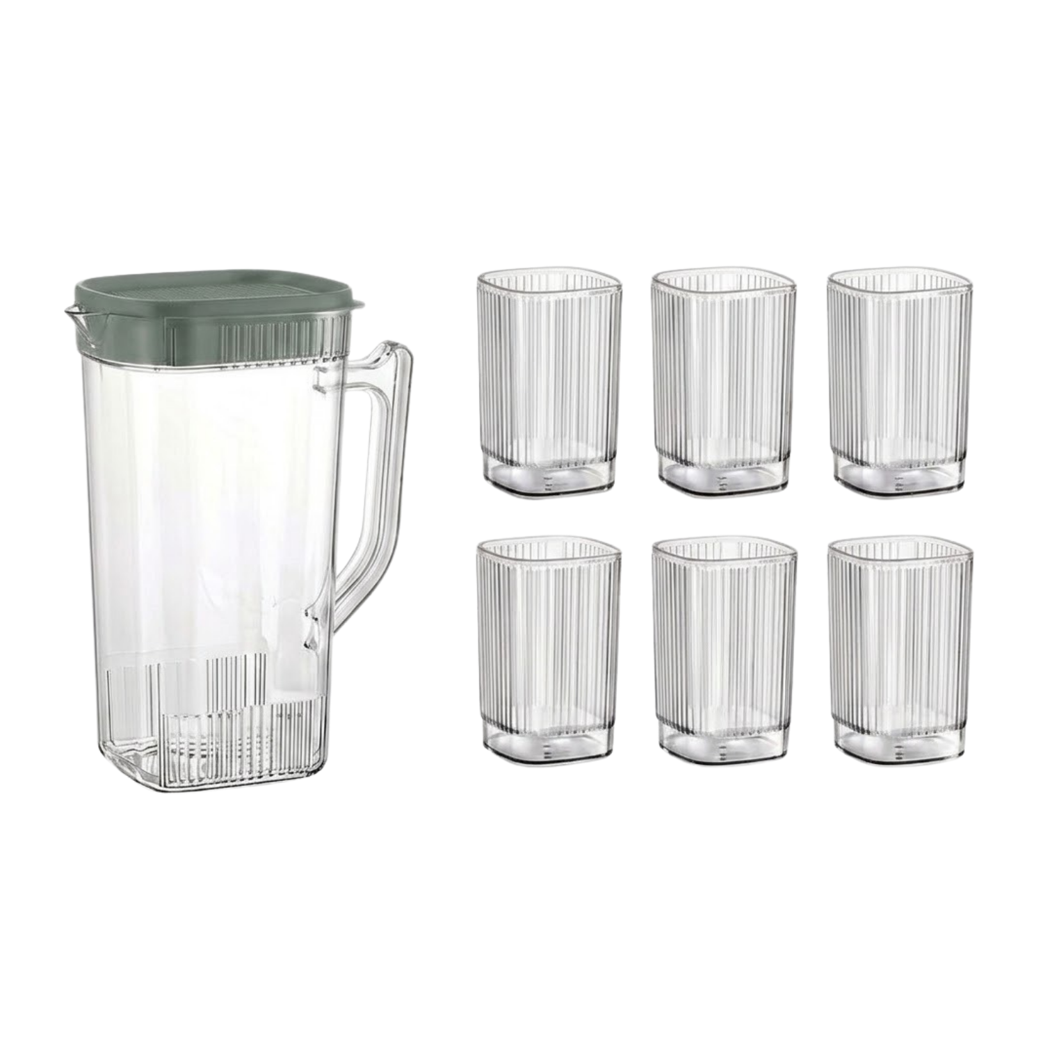 Nakoda FINO JUG WITH 6 PC GLASS SET
