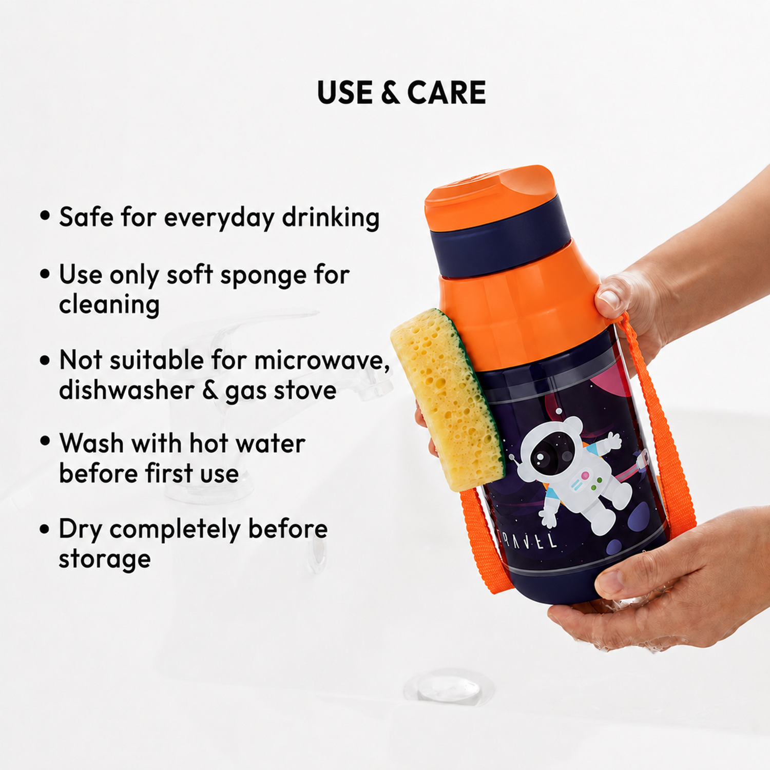 Nakoda Kids i-30 400 Insulated Water Bottle, 430ml