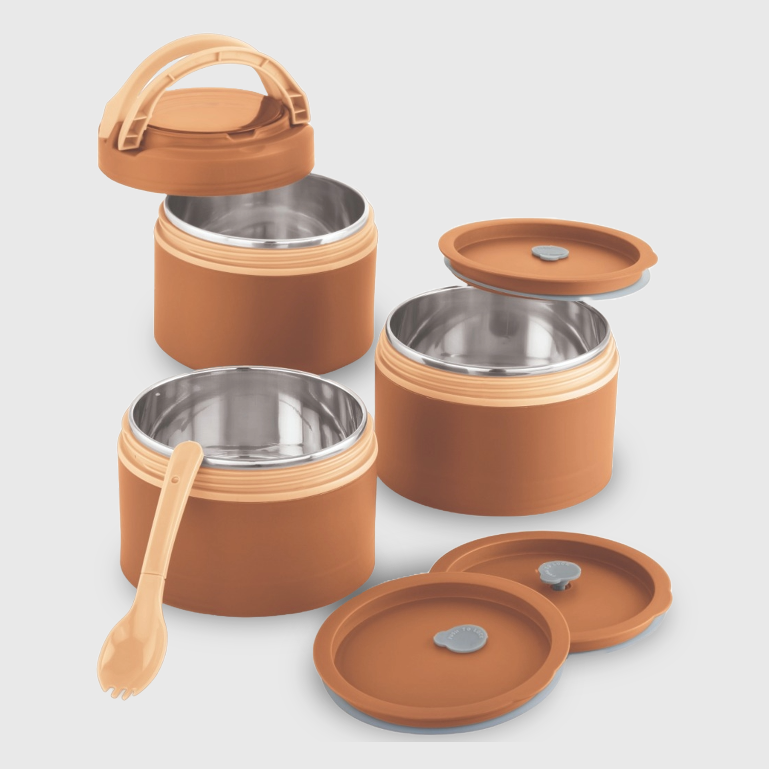 Nakoda Delta Office Tiffin, 3 Compartments