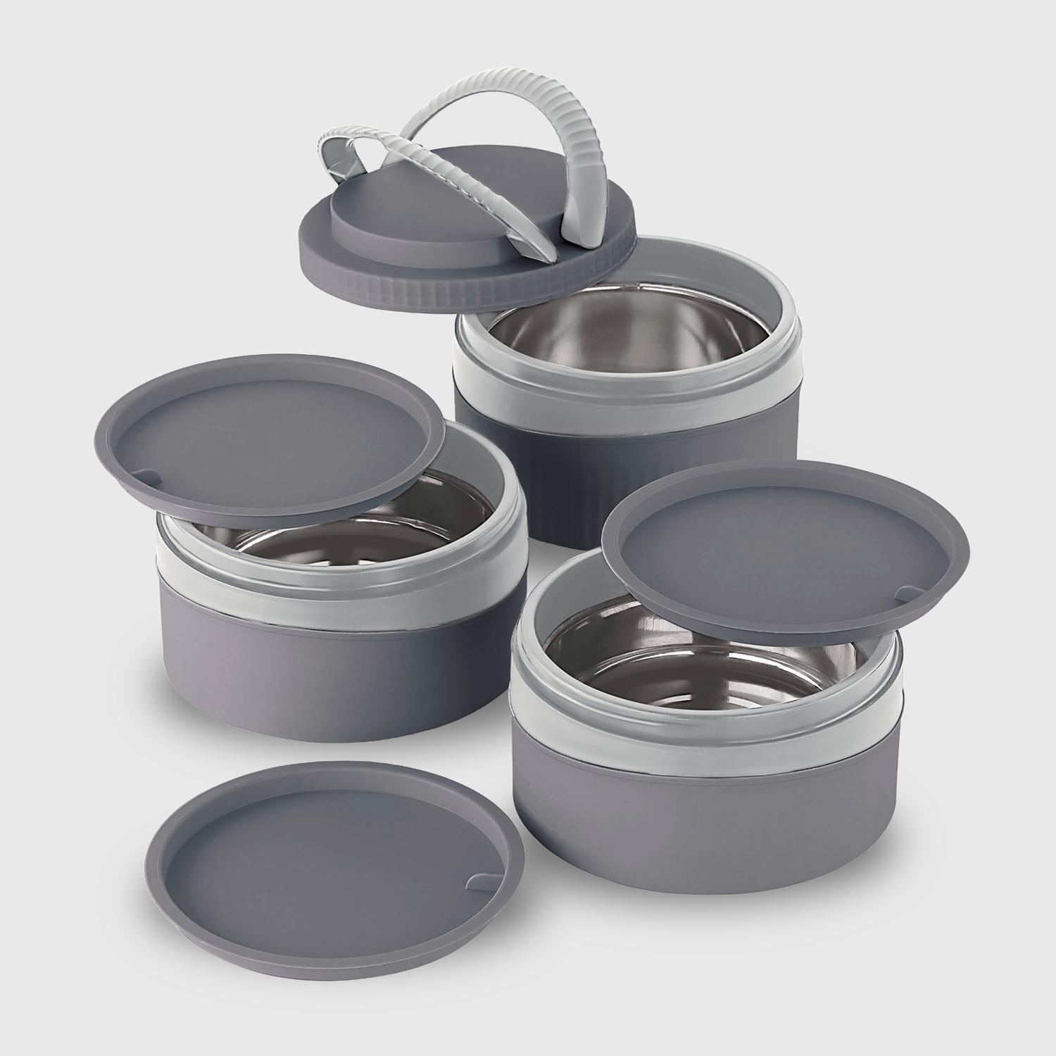 Nakoda Zepto Office Tiffin | 3 Compartments