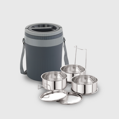 Nakoda Harrier Small Office Tiffin | Set of 3