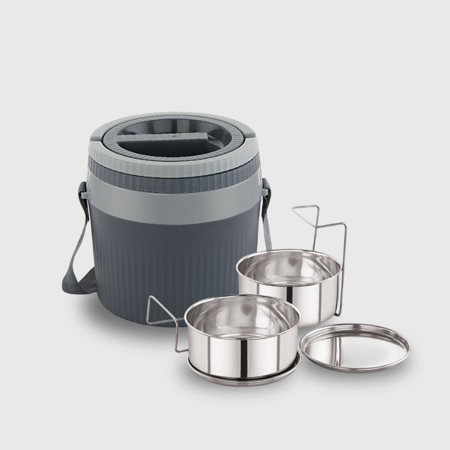 Nakoda Harrier Small Office Tiffin | Set of 2