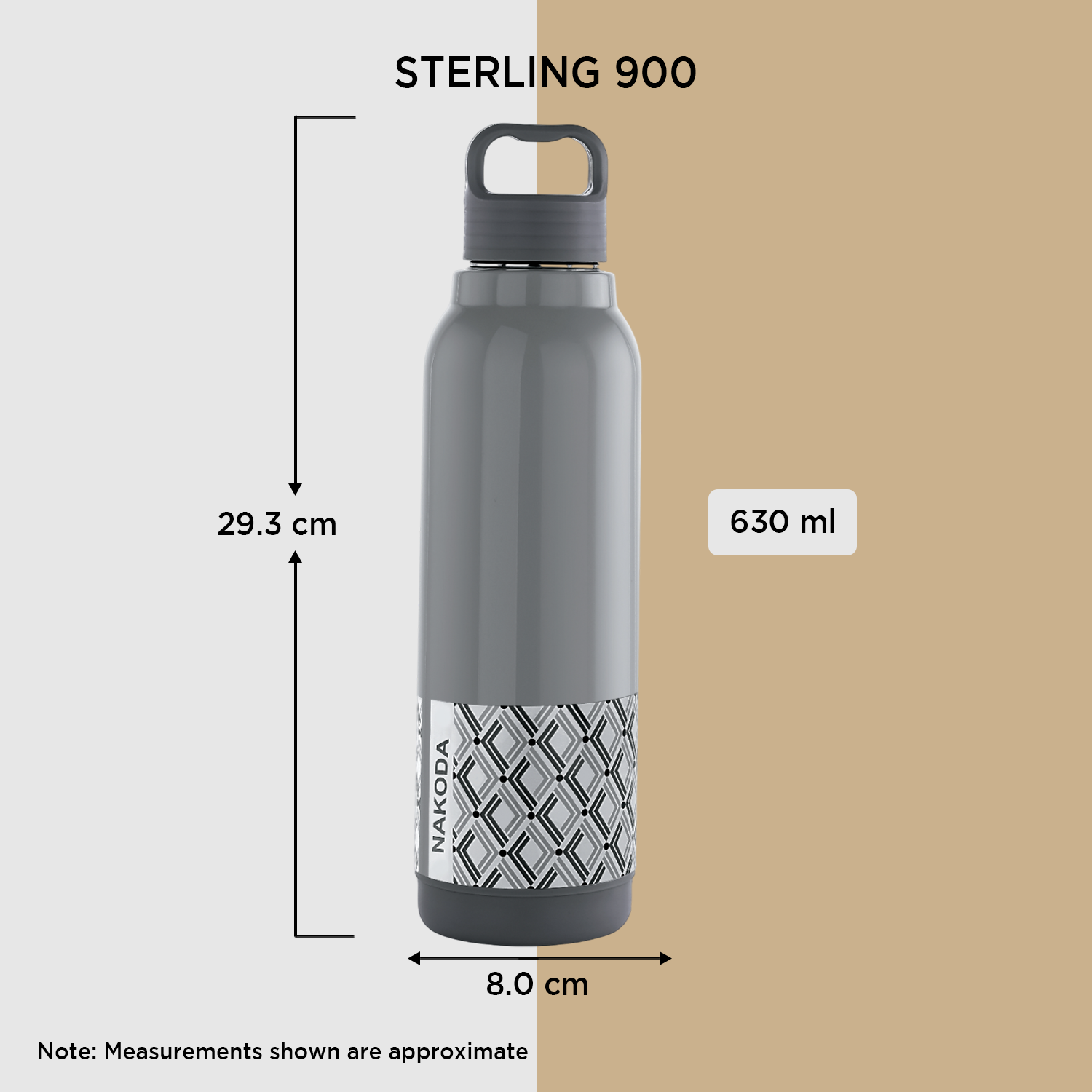 Sterling 900 Insulated Water Bottle, 630ml