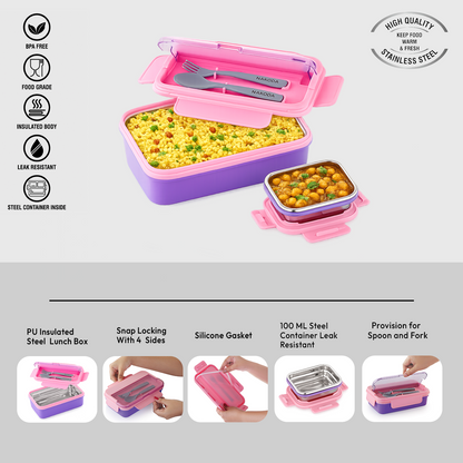 Nakoda PUNCH DLX | School Tiffin Box