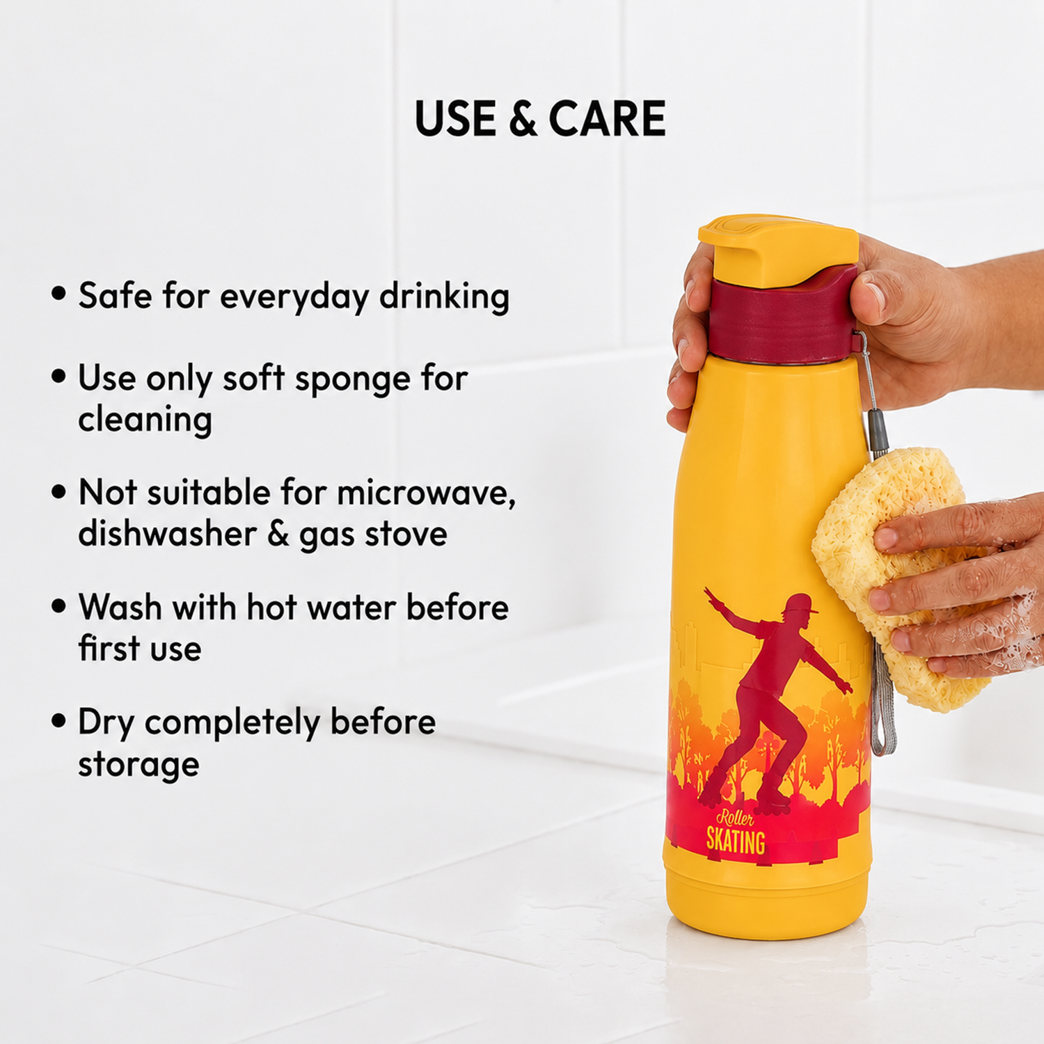 Nakoda Force 900 Insulated Water Bottle, 630ml