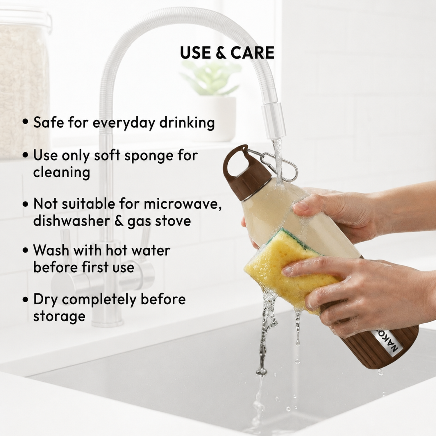 Nakoda Nexa 900 Insulated Water Bottle, 600ml