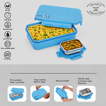 Nakoda PUNCH PLAIN | School Tiffin Box