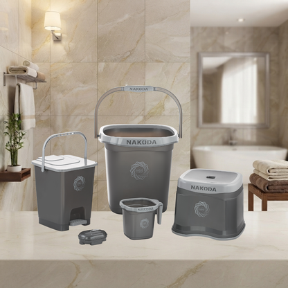 Nakoda NEXON 5 PC BATHROOM SET | SMALL