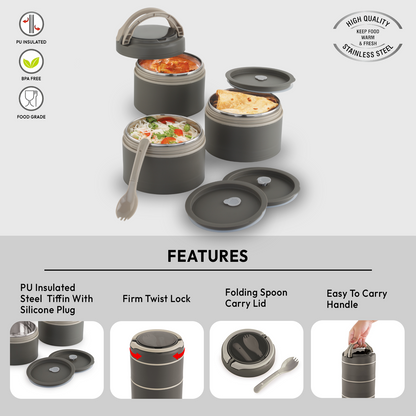 Nakoda Delta Office Tiffin, 3 Compartments