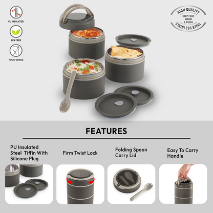 Nakoda Delta Office Tiffin | 2 Compartments