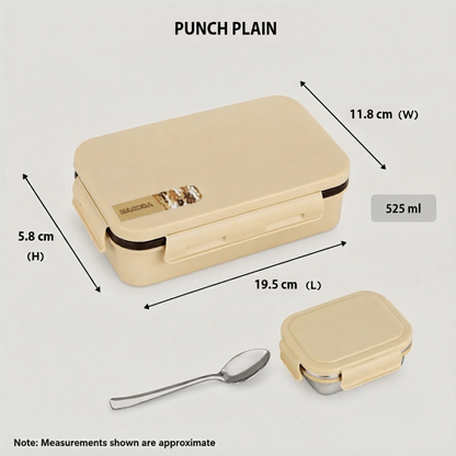 Nakoda PUNCH PLAIN | School Tiffin Box