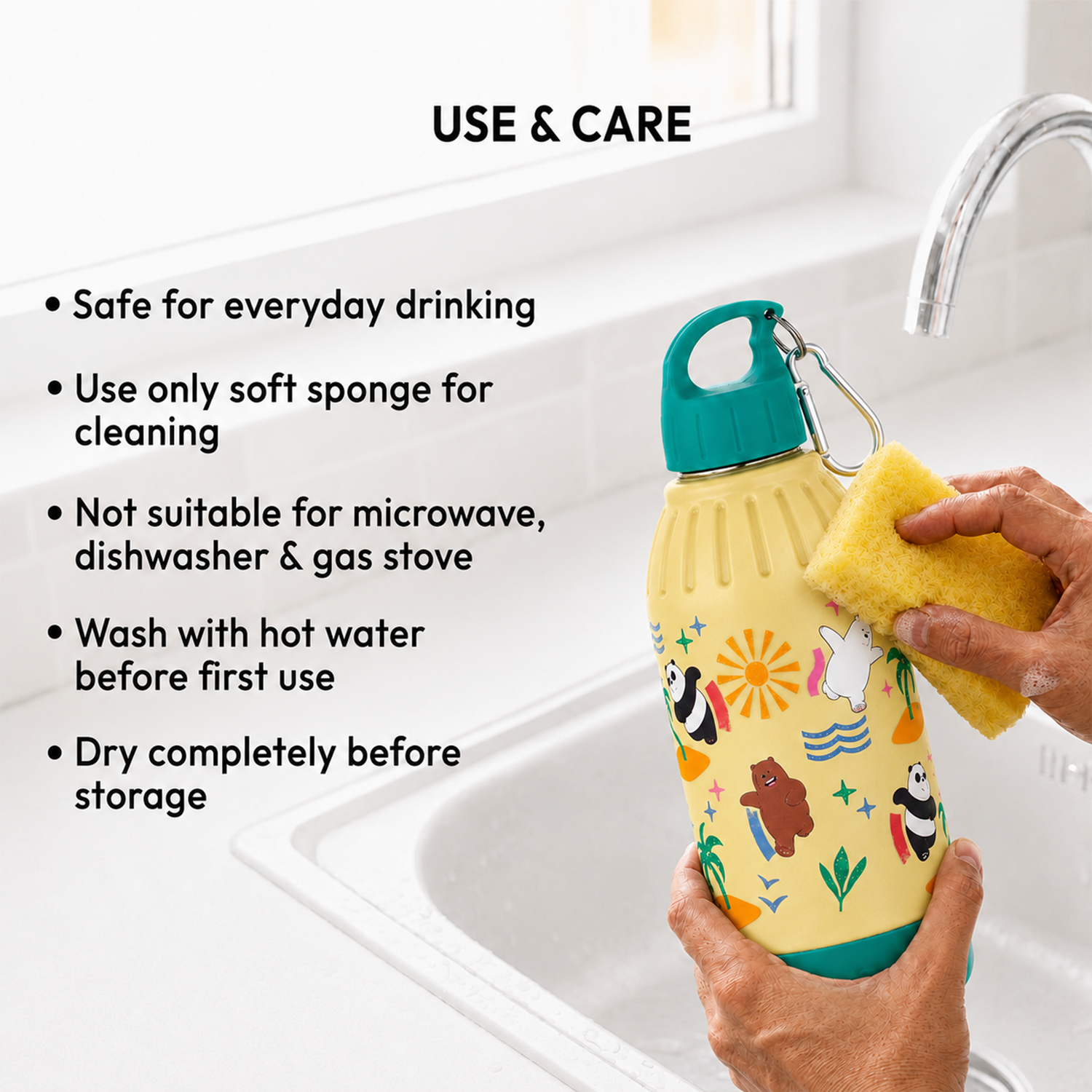 Nakoda Gili 400 Insulated Water Bottle, 430ml