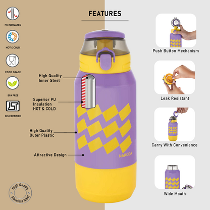 Yolo 900 Insulated Water Bottle, 420ml