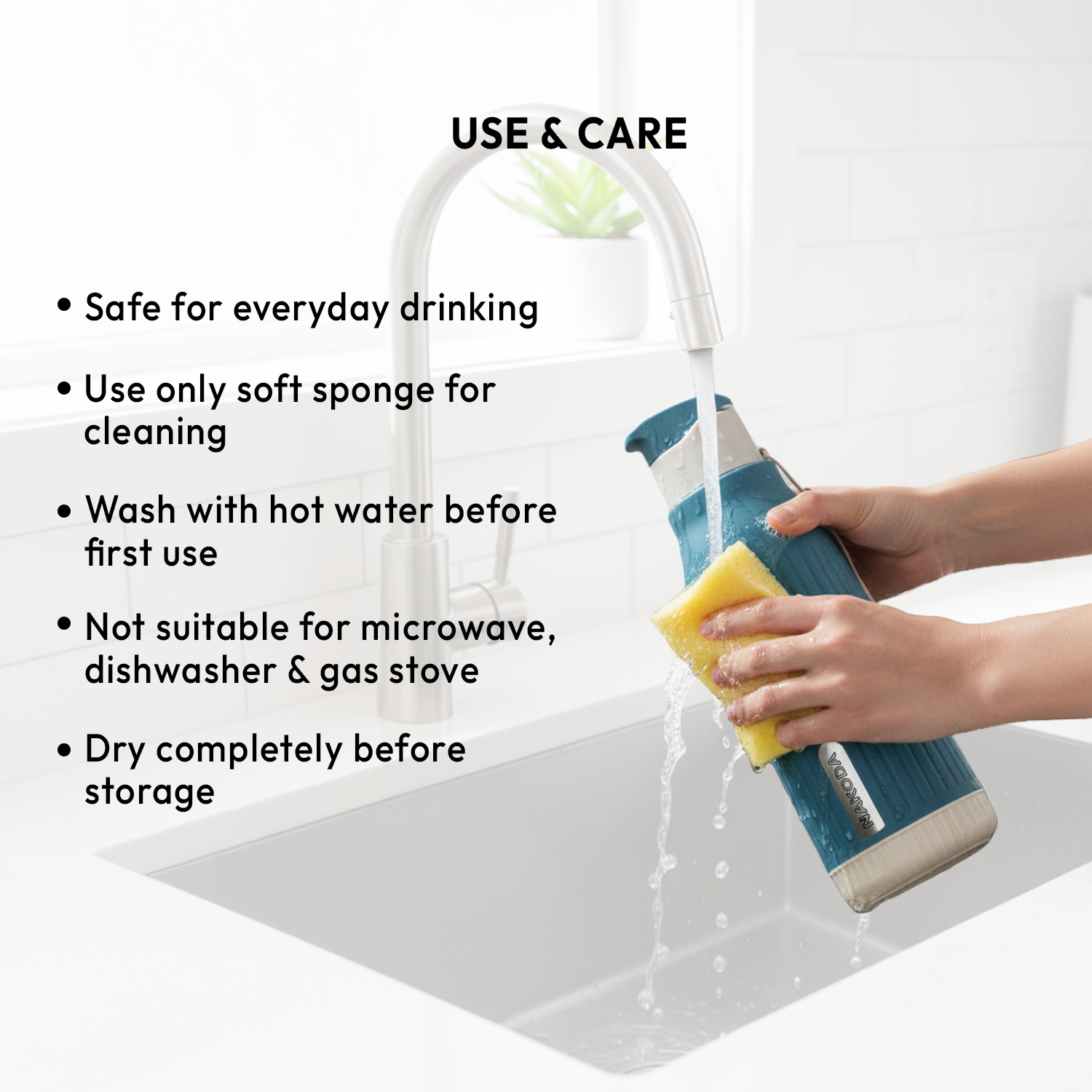 Vigo 900 Insulated Water Bottle, 630ml