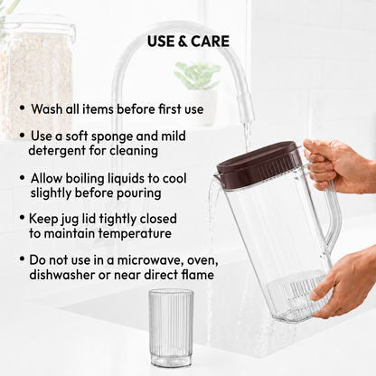 Nakoda FINO JUG WITH 6 PC GLASS SET