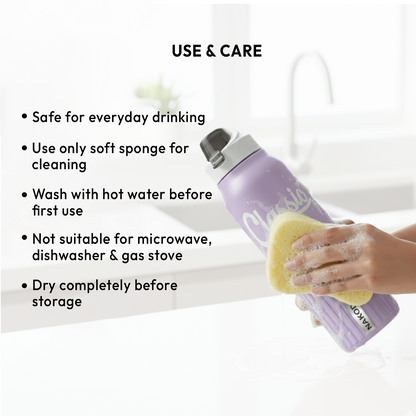 Classic 900 Insulated Water Bottle, 630ml