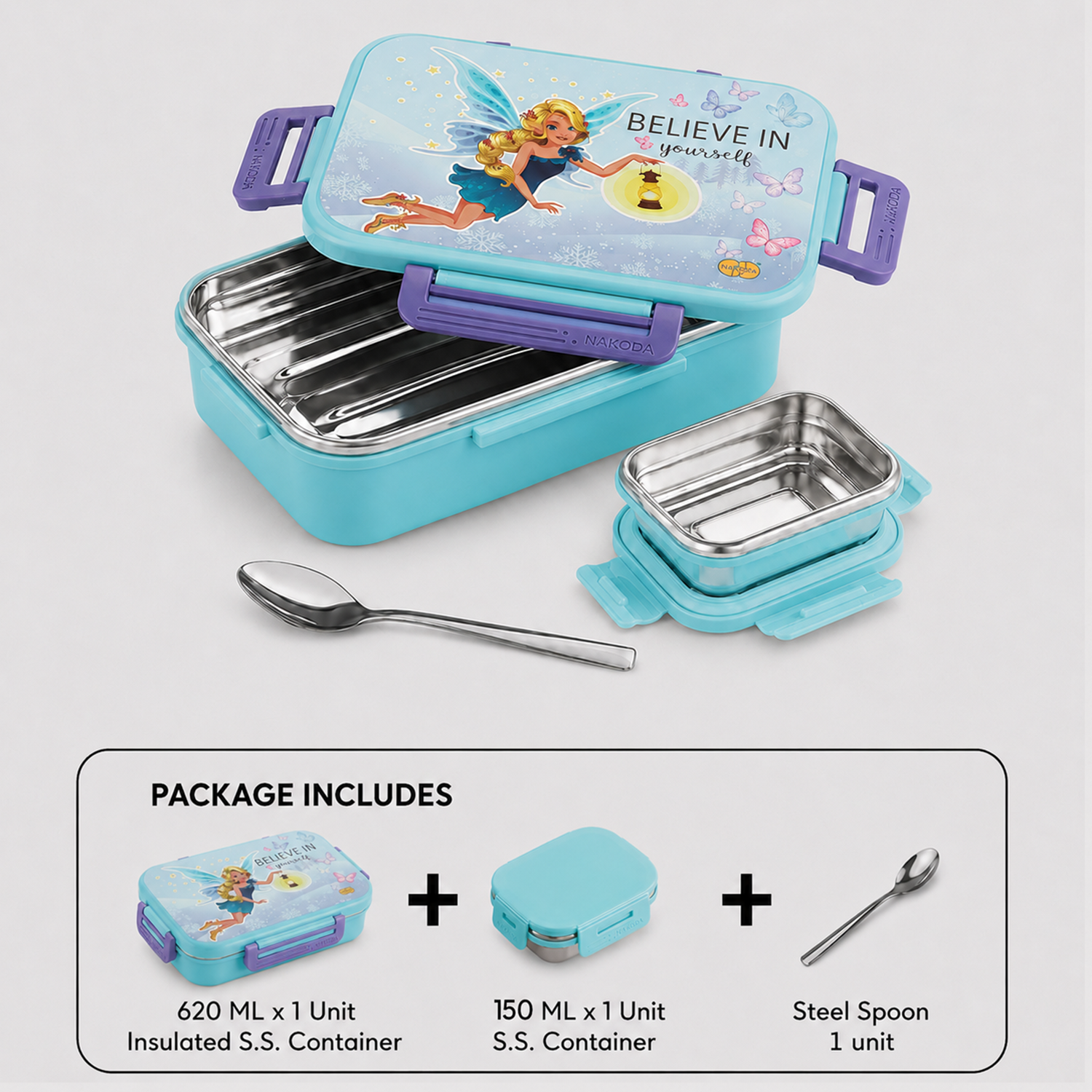Nakoda STANLEY PRINTED 750 | School Tiffin Box
