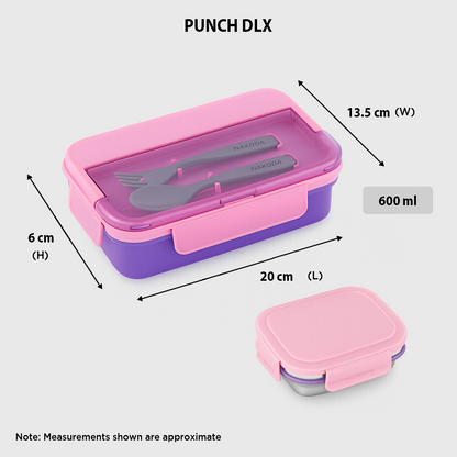 Nakoda PUNCH DLX | School Tiffin Box