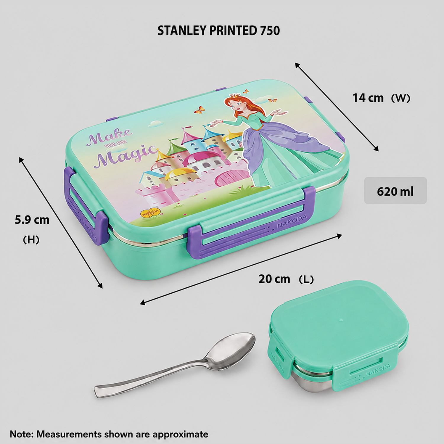Nakoda STANLEY PRINTED 750 | School Tiffin Box