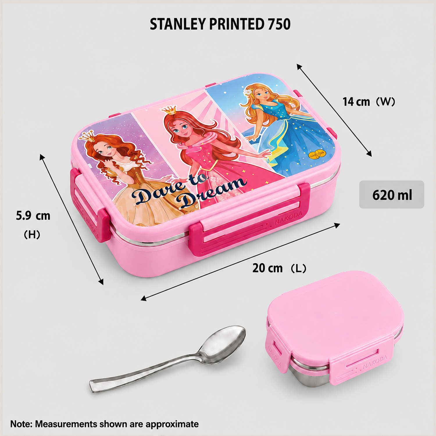 Nakoda STANLEY PRINTED 750 | School Tiffin Box