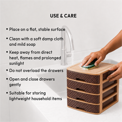 Nakoda MODULO PLASTIC DRAWER IV TIER