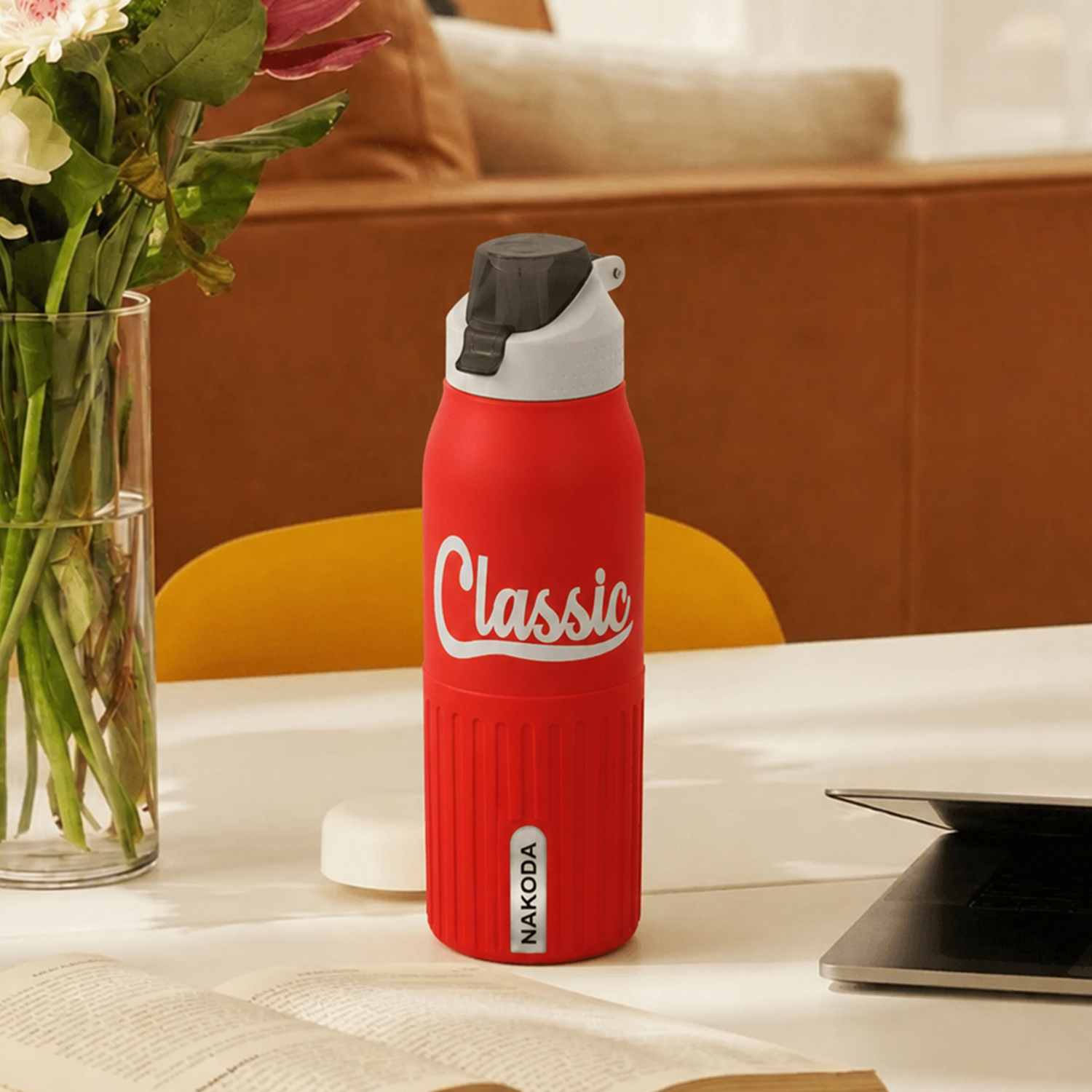 Nakoda Classic 600 Insulated Water Bottle, 540ml
