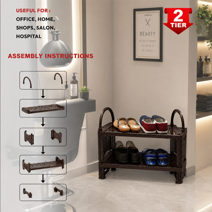 Nakoda VENTURA SHOE RACK II TIER
