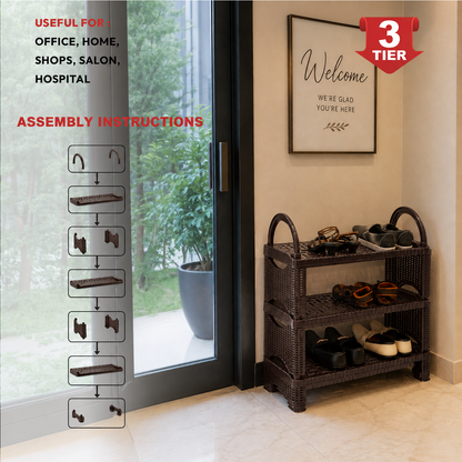 Nakoda VENTURA SHOE RACK III TIER