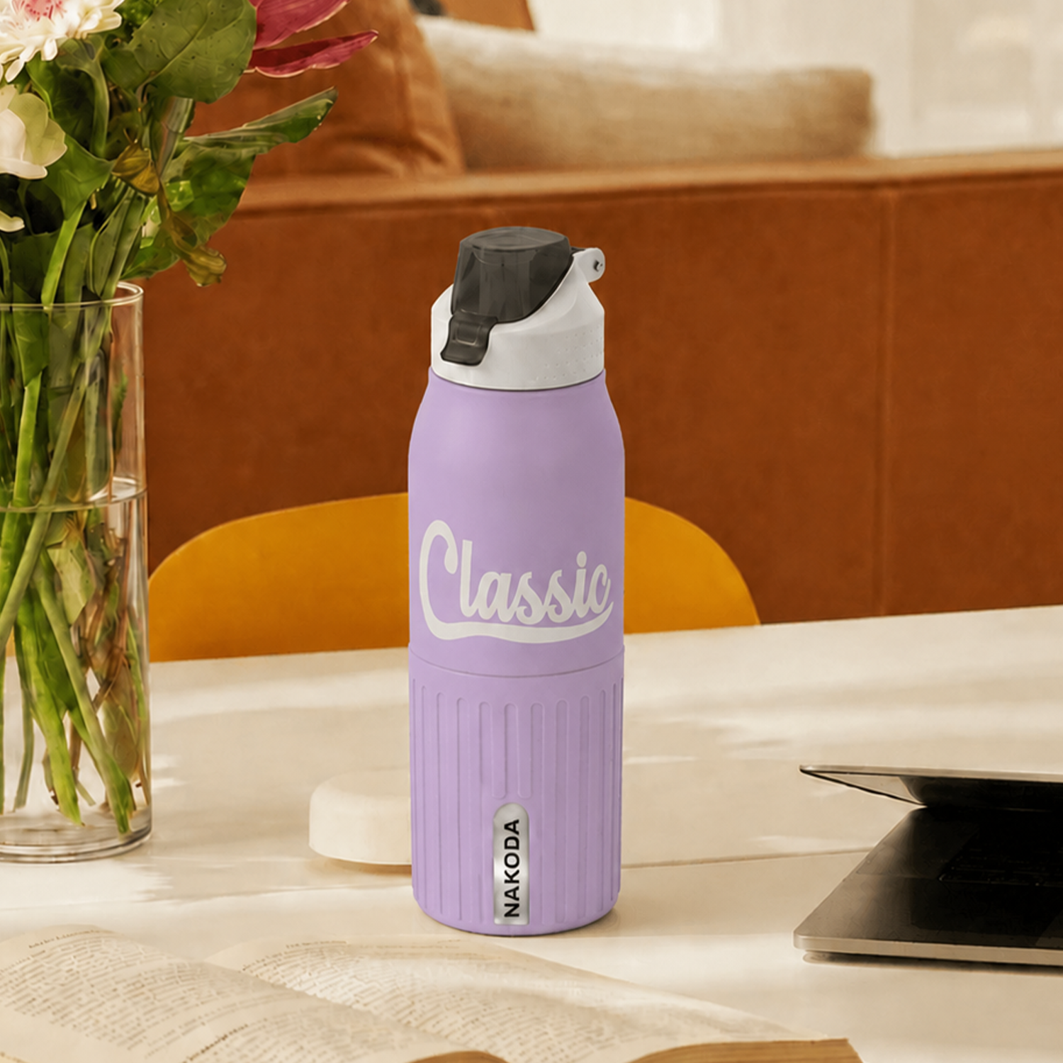 Nakoda Classic 600 Insulated Water Bottle, 540ml