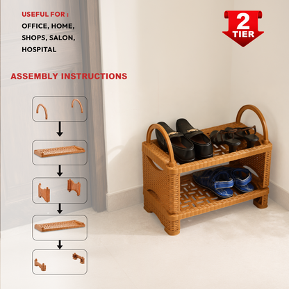 Nakoda FUTURA SHOE RACK II TIER