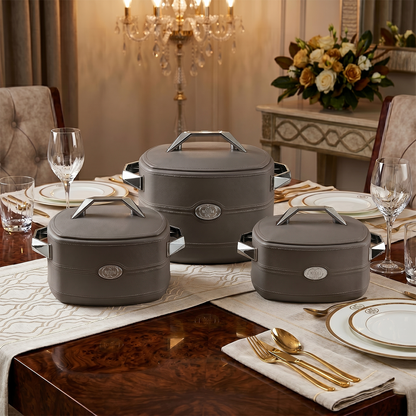 Nakoda MATRIX SET DLX - 1500/2000/2500 | Insulated Casserole Set