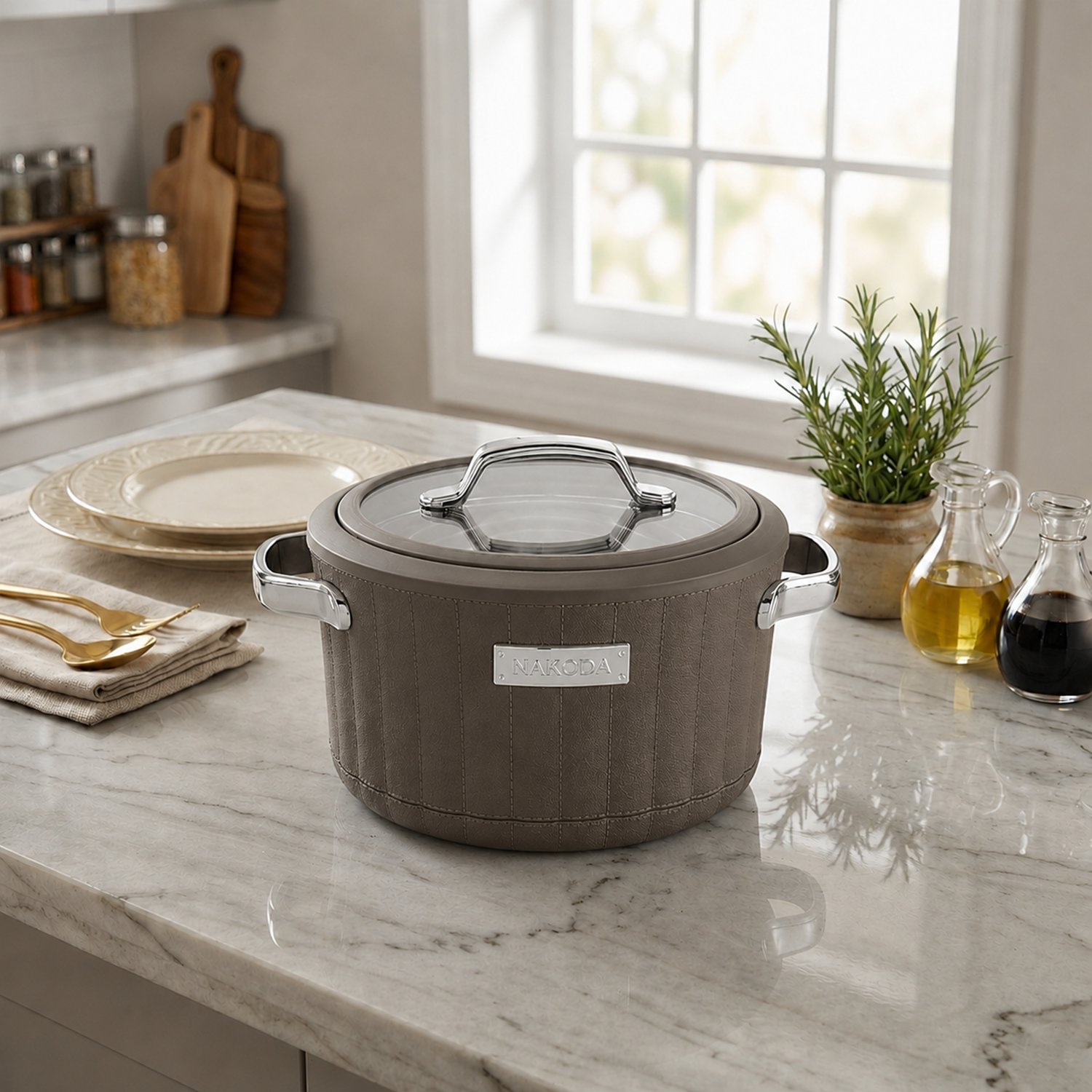 Nakoda SAFFRON DLX 2500 Insulated Casserole