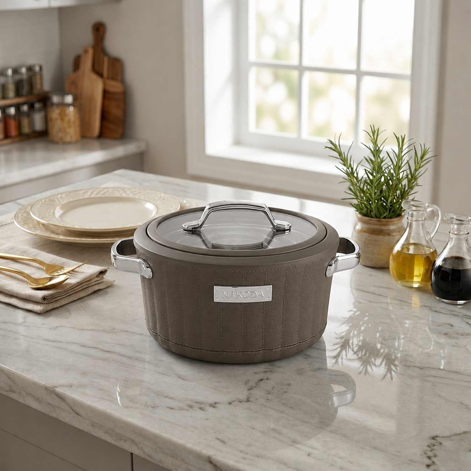 Nakoda SAFFRON DLX 2000 Insulated Casserole