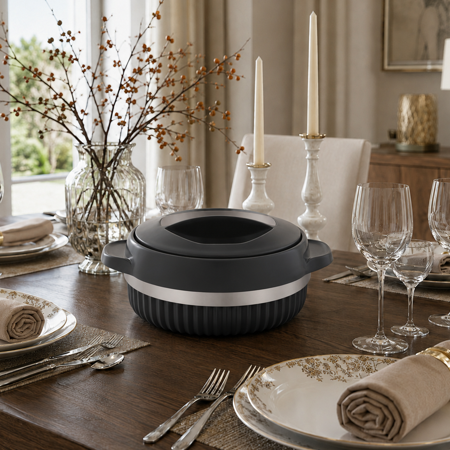 Nakdoa CENTURY PLAIN 1000 Insulated Casserole