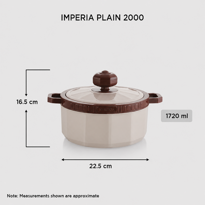 Nakoda IMPERIA PLAIN 2000 Insulated Casserole
