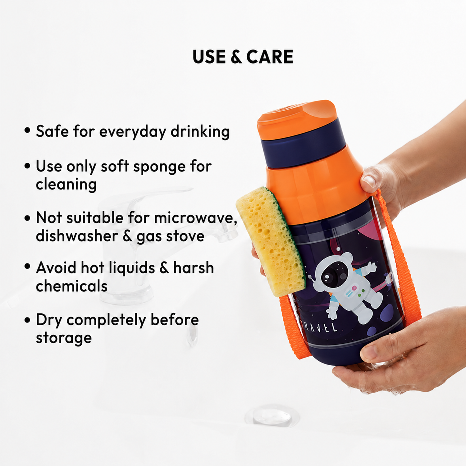 Nakoda Kids i-30 400 Insulated Water Bottle, 430ml