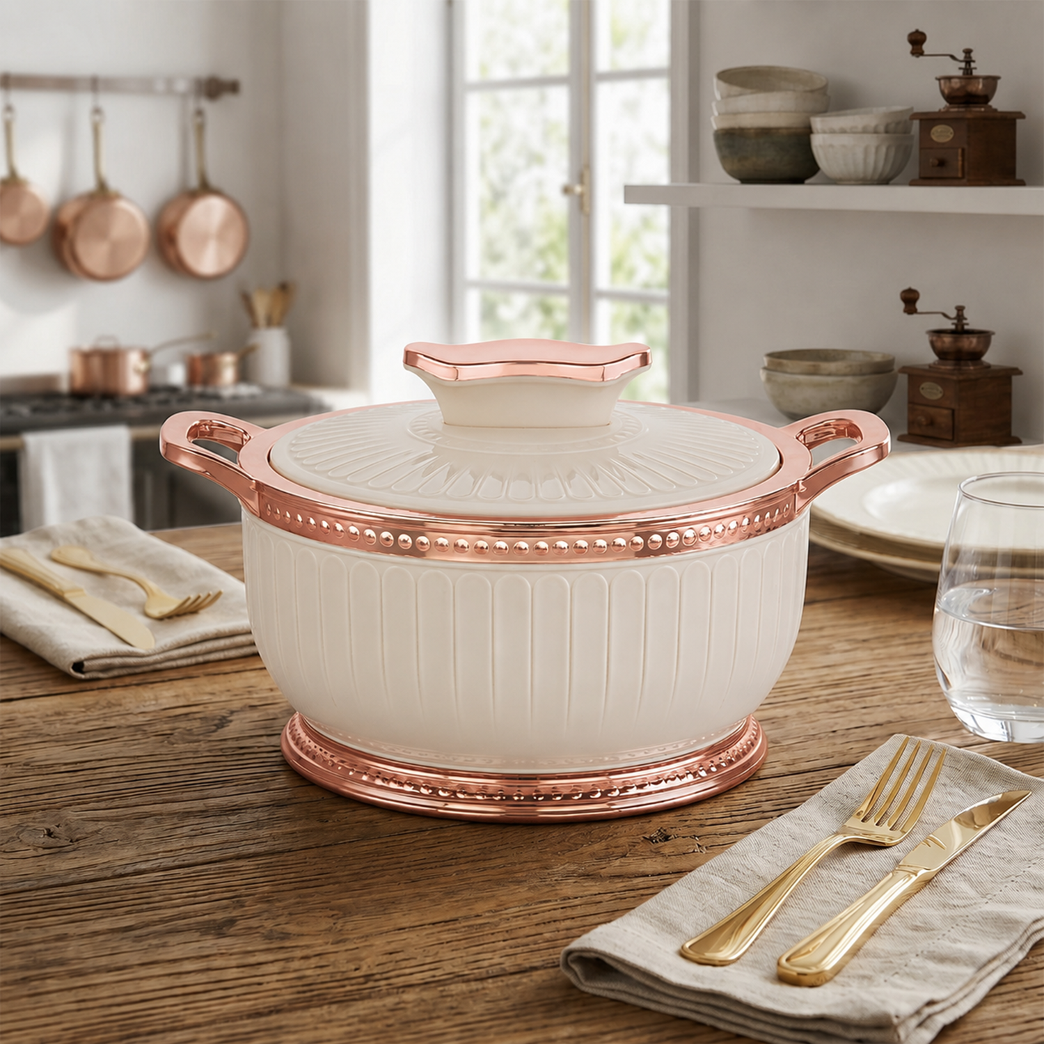 Nakoda ROSETTE DLX 2000 Insulated Casserole