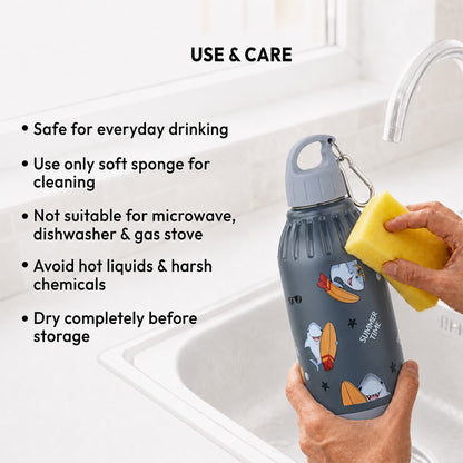 Nakoda Gili 600 Insulated Water Bottle, 500ml