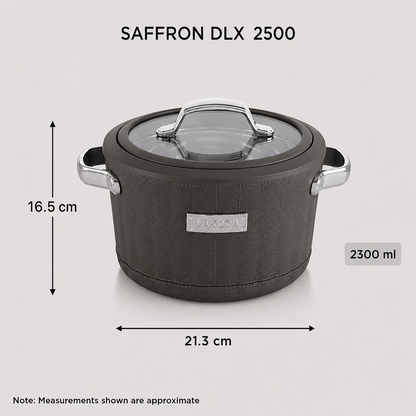 Nakoda SAFFRON DLX 2500 Insulated Casserole