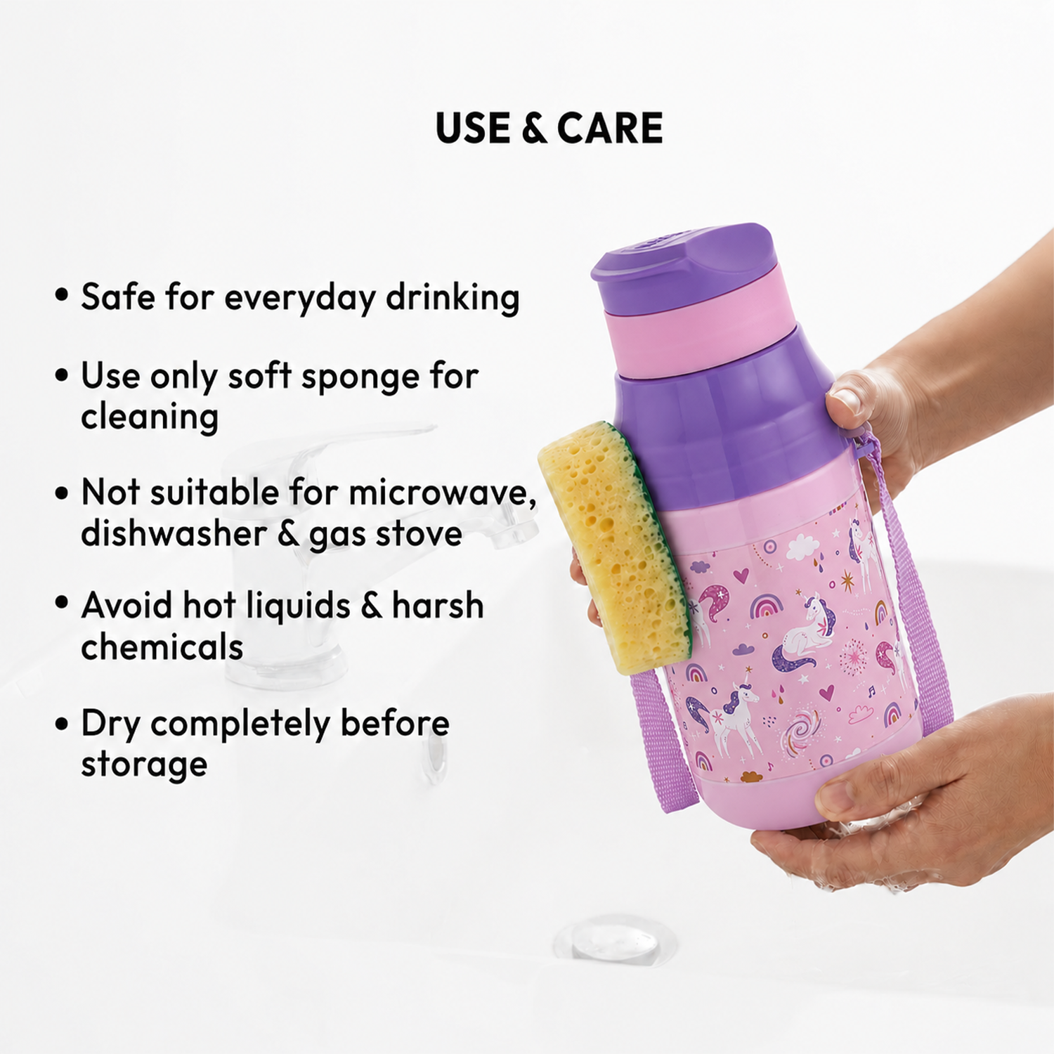 Nakoda Kids i-30 400 Insulated Water Bottle, 430ml