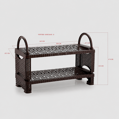 Nakoda VENTURA SHOE RACK II TIER